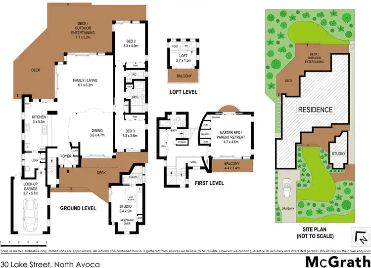 Floorplan of Homely house listing, 30 Lake Street, North Avoca NSW 2260