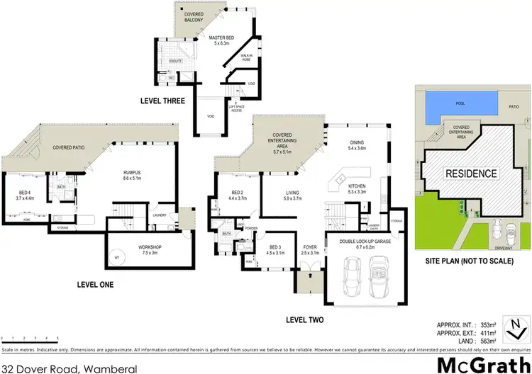 Floorplan of Homely house listing, 32 Dover Road, Wamberal NSW 2260