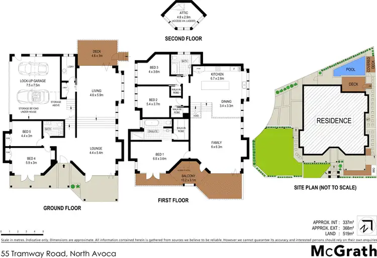 Floorplan of Homely house listing, 55 Tramway Road, North Avoca NSW 2260