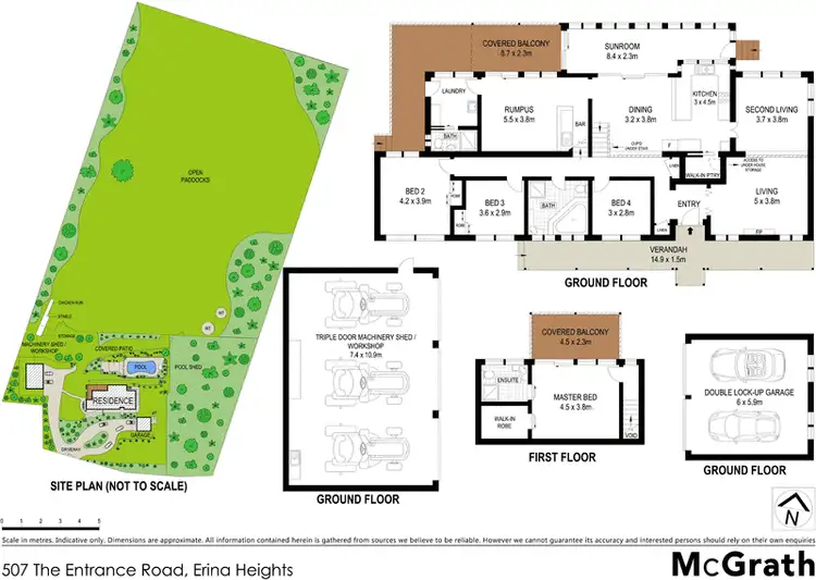 Floorplan of Homely house listing, 507 The Entrance Road, Erina Heights NSW 2260