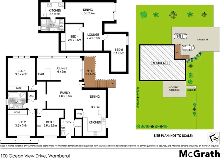Floorplan of Homely house listing, 100 Ocean View Drive, Wamberal NSW 2260