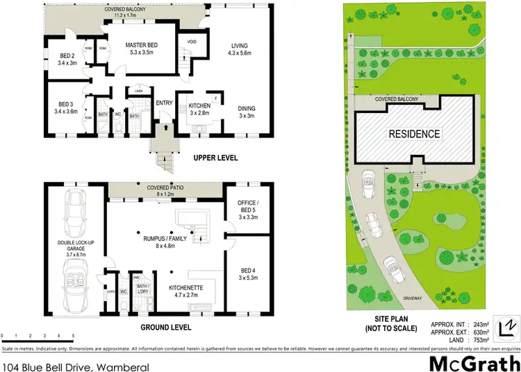 Floorplan of Homely house listing, 104 Blue Bell Drive, Wamberal NSW 2260