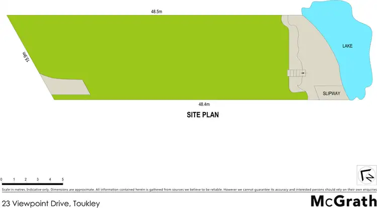 Floorplan of Homely land listing, 23 Viewpoint Drive, Toukley NSW 2263