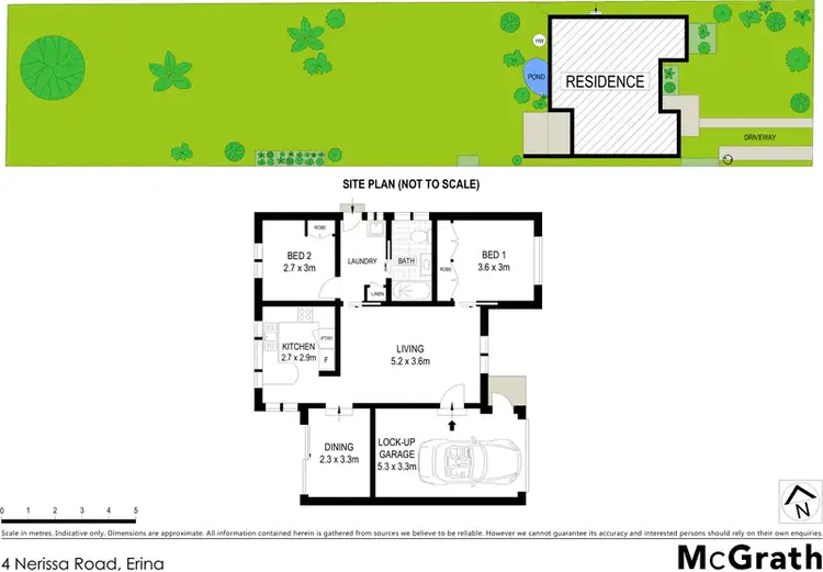 Floorplan of Homely house listing, 4 Nerissa Road, Erina NSW 2250