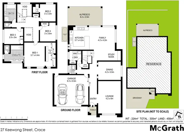 Floorplan of Homely house listing, 27 Keewong Street, Crace ACT 2911
