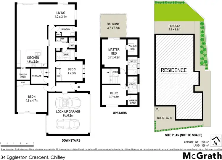 Floorplan of Homely house listing, 34 Eggleston Crescent, Chifley ACT 2606