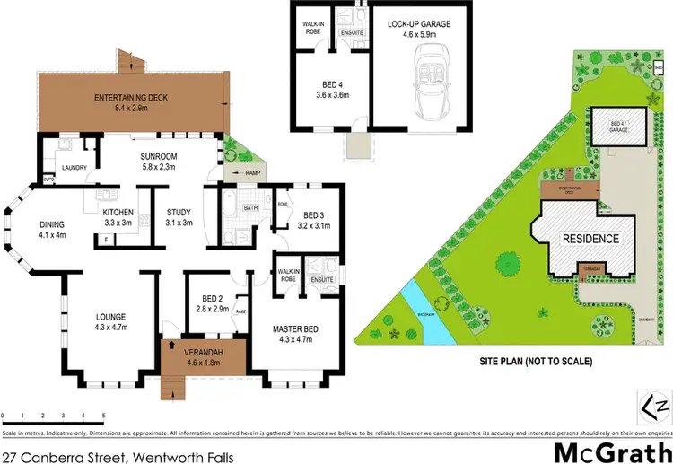 Floorplan of Homely house listing, 27 Canberra Street, Wentworth Falls NSW 2782