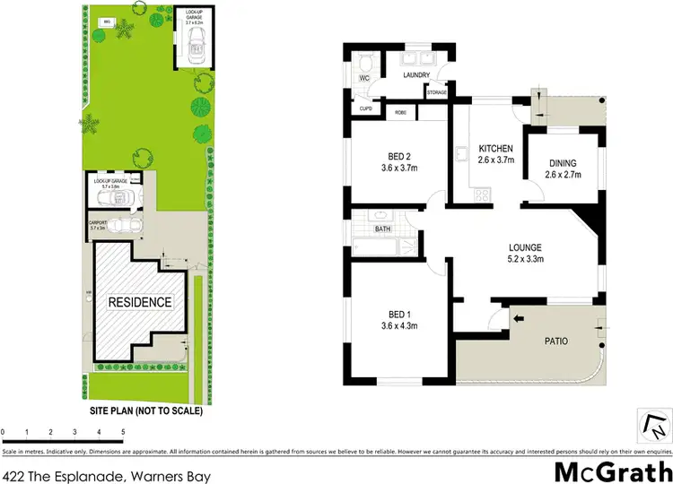 Floorplan of Homely house listing, 422 The Esplanade, Warners Bay NSW 2282