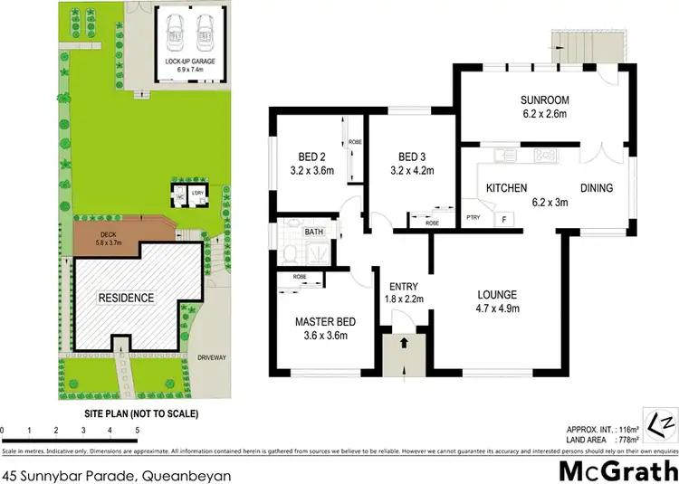 Floorplan of Homely house listing, 45 Sunnybar Parade, Queanbeyan NSW 2620