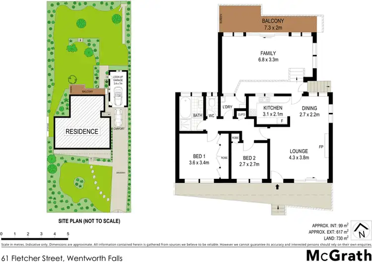 Floorplan of Homely house listing, 61 Fletcher Street, Wentworth Falls NSW 2782