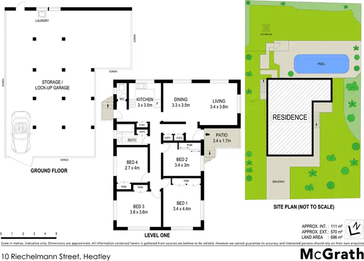 Floorplan of Homely house listing, 10 Riechelmann Street, Heatley QLD 4814