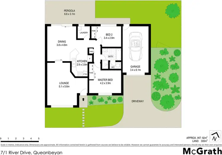 Floorplan of Homely townhouse listing, 7/1 River Drive, Queanbeyan NSW 2620