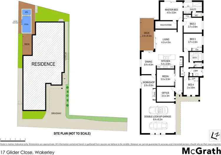 Floorplan of Homely house listing, 17 Glider Close, Wakerley QLD 4154