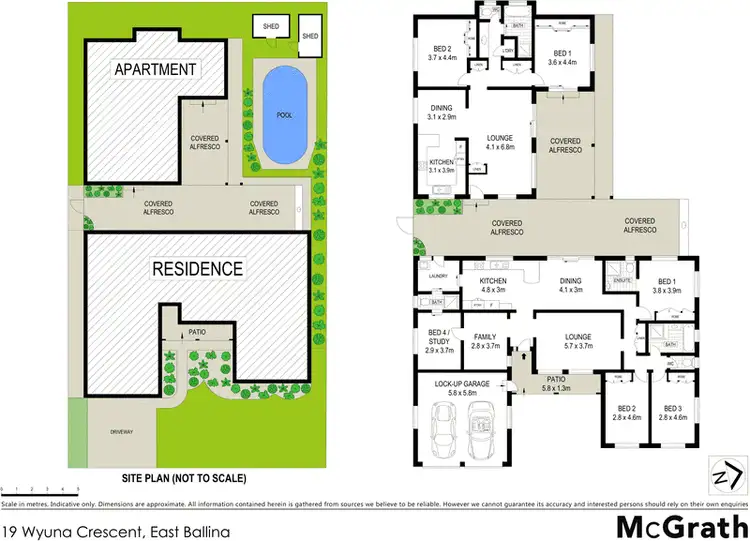 Floorplan of Homely house listing, 19 Wyuna Crescent, East Ballina NSW 2478