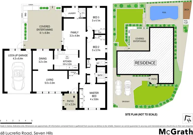 Floorplan of Homely house listing, 68 Lucretia Road, Seven Hills NSW 2147