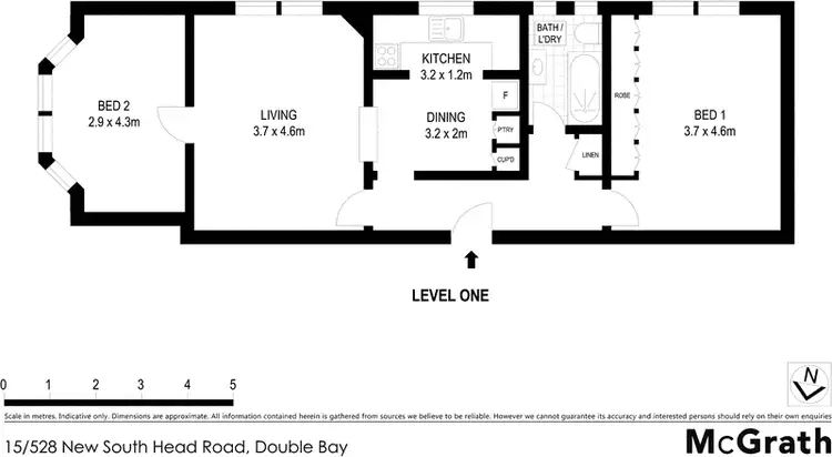 Floorplan of Homely apartment listing, 15/528 New South Head Road, Double Bay NSW 2028