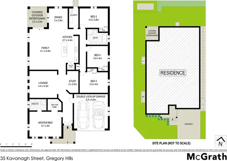 Floorplan of Homely house listing, 35 Kavanagh Street, Gregory Hills NSW 2557