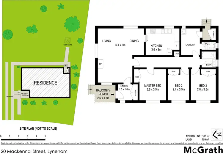 Floorplan of Homely house listing, 20 Mackennal Street, Lyneham ACT 2602