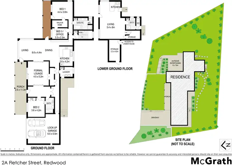 Floorplan of Homely house listing, 2A Fletcher Street, Redwood QLD 4350