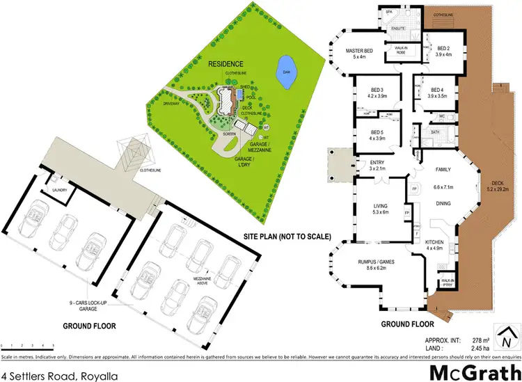 Floorplan of Homely house listing, 4 Settlers Road, Royalla NSW 2620