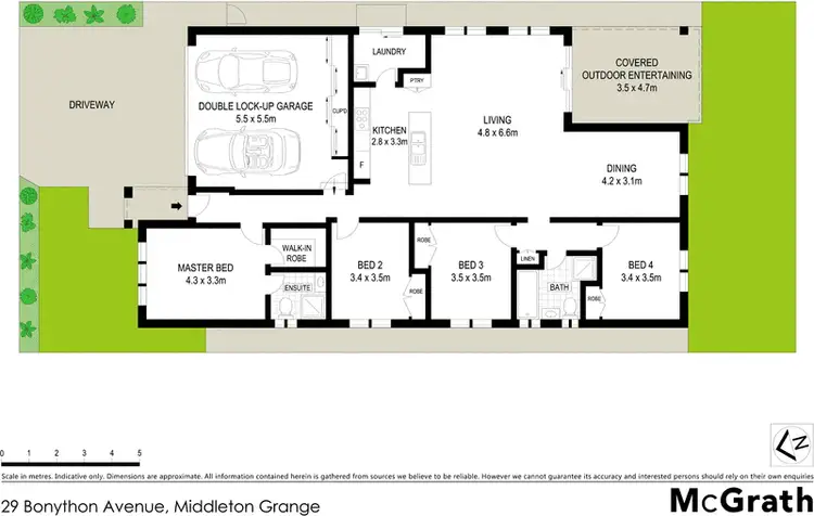 Floorplan of Homely house listing, 29 Bonython Avenue, Middleton Grange NSW 2171