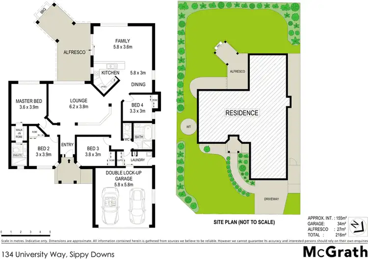 Floorplan of Homely house listing, 134 University Way, Sippy Downs QLD 4556