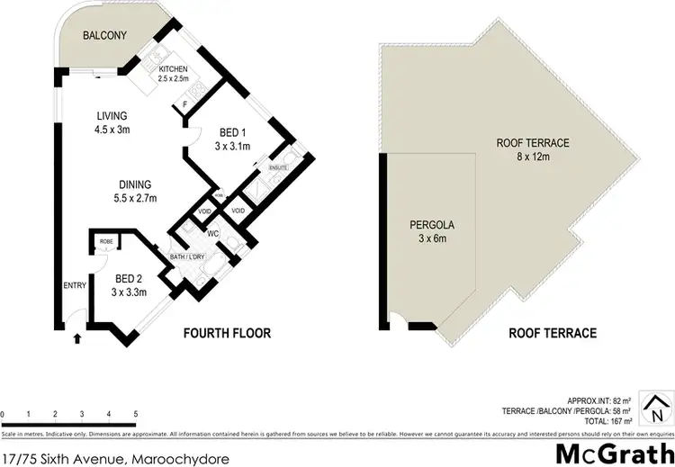 Floorplan of Homely apartment listing, 17/75 Sixth Avenue, Maroochydore QLD 4558