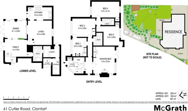 Floorplan of Homely house listing, 61 Cutler Road, Clontarf NSW 2093