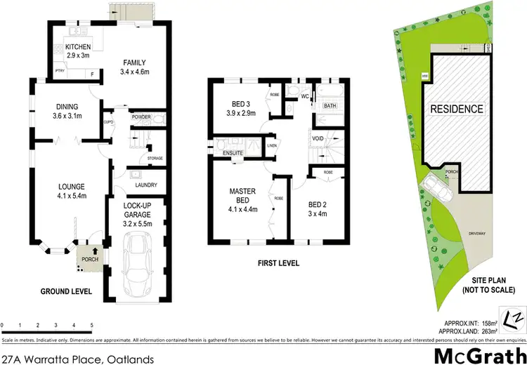 Floorplan of Homely house listing, 27A Warratta Place, Oatlands NSW 2117
