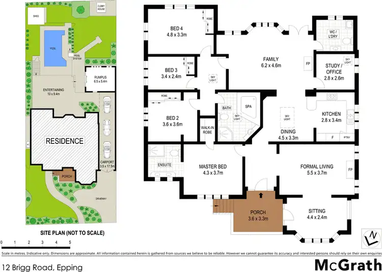Floorplan of Homely house listing, 12 Brigg Road, Epping NSW 2121