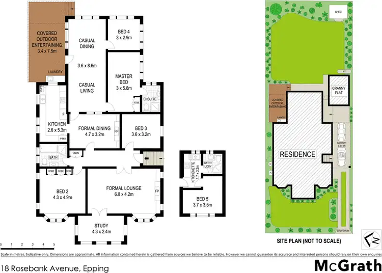 Floorplan of Homely house listing, 18 Rosebank Avenue, Epping NSW 2121