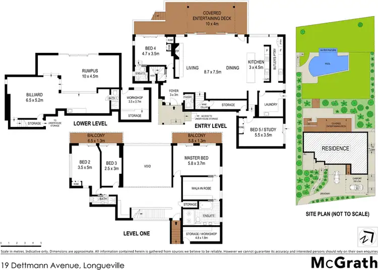 Floorplan of Homely house listing, 19 Dettmann Avenue, Longueville NSW 2066