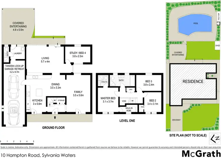 Floorplan of Homely house listing, 10 Hampton Road, Sylvania Waters NSW 2224