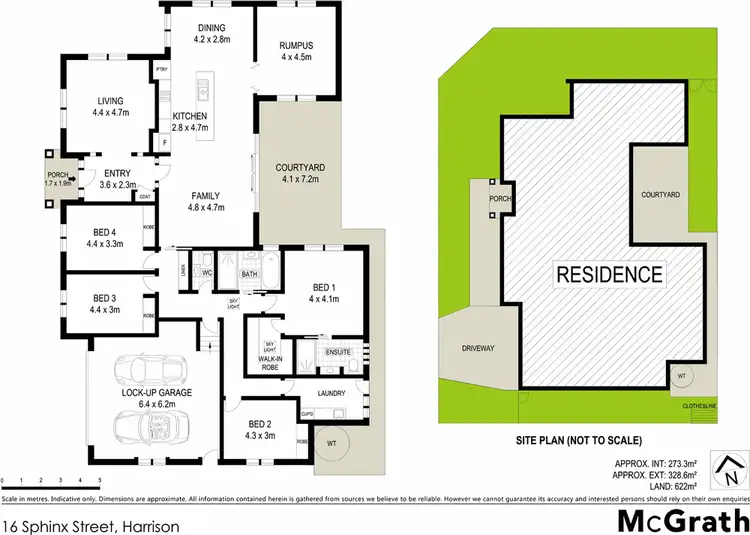 Floorplan of Homely house listing, 16 Sphinx Street, Harrison ACT 2914