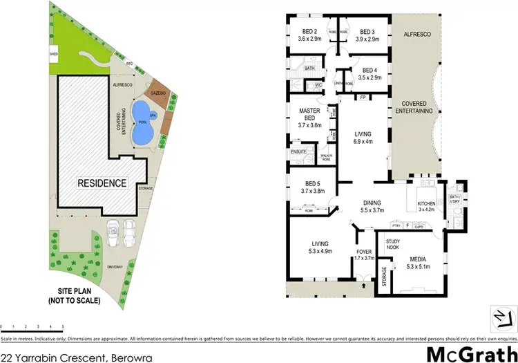 Floorplan of Homely house listing, 22 Yarrabin Crescent, Berowra NSW 2081