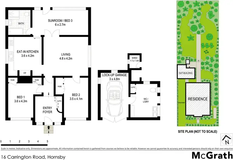 Floorplan of Homely house listing, 16 Carrington Road, Hornsby NSW 2077