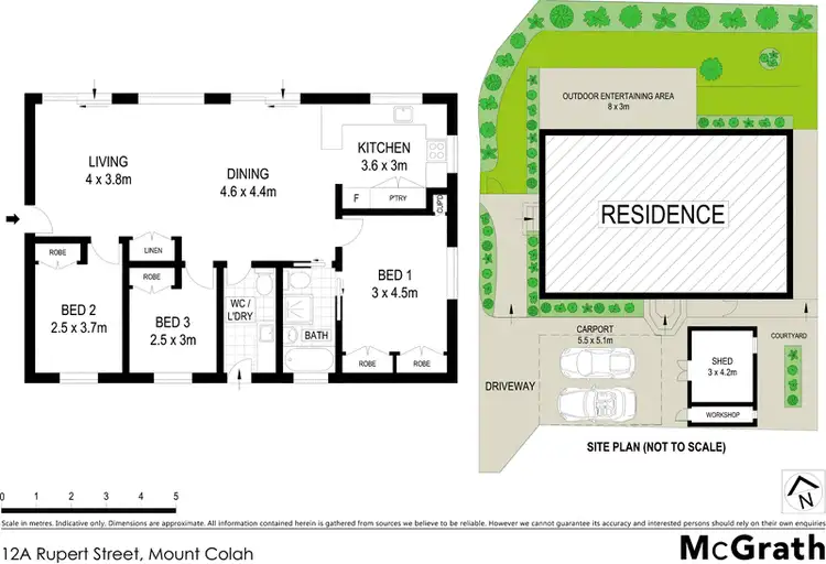 Floorplan of Homely house listing, 12A Rupert Street, Mount Colah NSW 2079