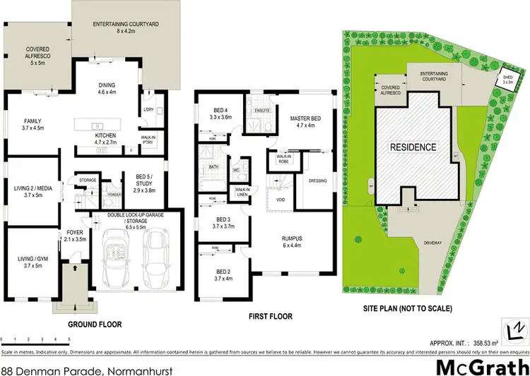 Floorplan of Homely house listing, 88 Denman Parade, Normanhurst NSW 2076