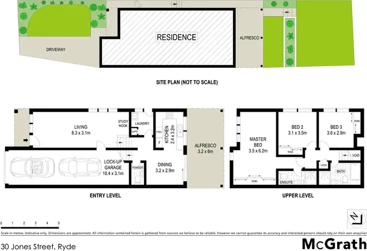 Floorplan of Homely house listing, 30 Jones Street, Ryde NSW 2112