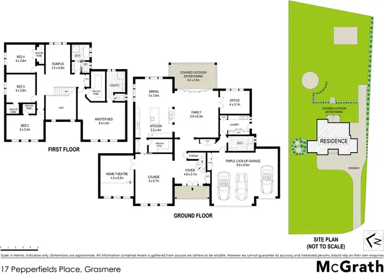 Floorplan of Homely house listing, 17 Pepperfields Place, Grasmere NSW 2570