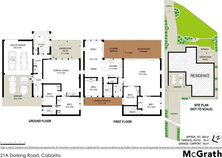 Floorplan of Homely house listing, 21A Dorking Road, Cabarita NSW 2137