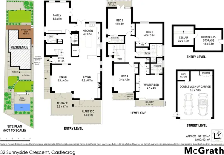 Floorplan of Homely house listing, 32 Sunnyside Crescent, Castlecrag NSW 2068