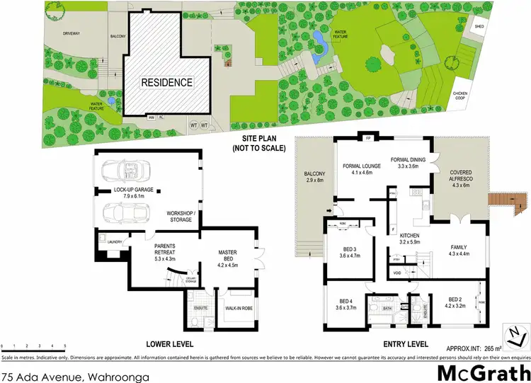 Floorplan of Homely house listing, 75 Ada Avenue, Wahroonga NSW 2076