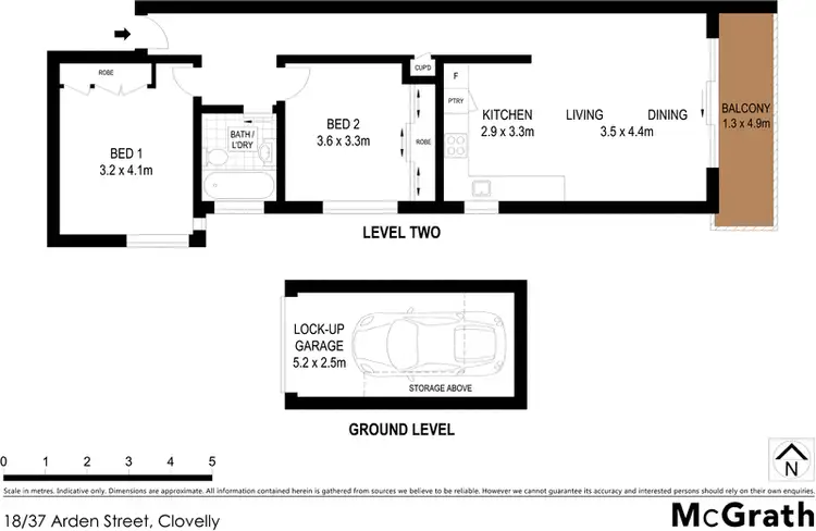 Floorplan of Homely apartment listing, 18/37 Arden Street, Clovelly NSW 2031