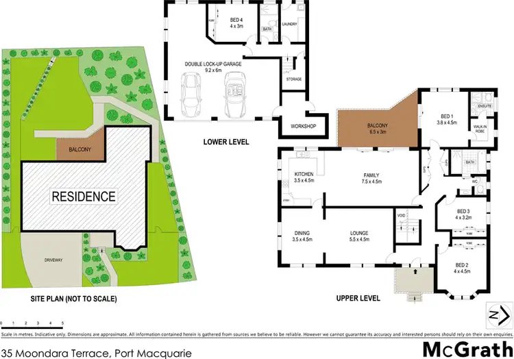 Floorplan of Homely house listing, 35 Moondara Terrace, Port Macquarie NSW 2444