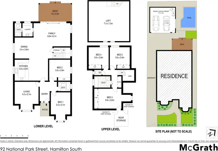 Floorplan of Homely house listing, 92 National Park Street, Hamilton South NSW 2303