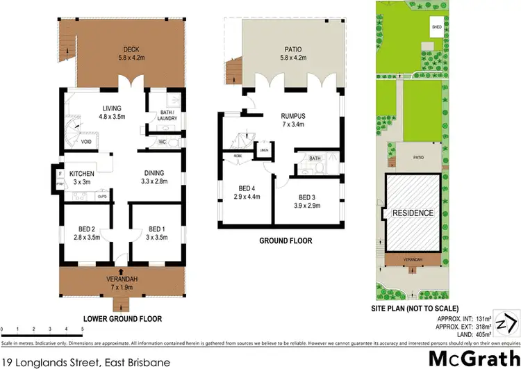 Floorplan of Homely house listing, 19 Longlands Street, East Brisbane QLD 4169