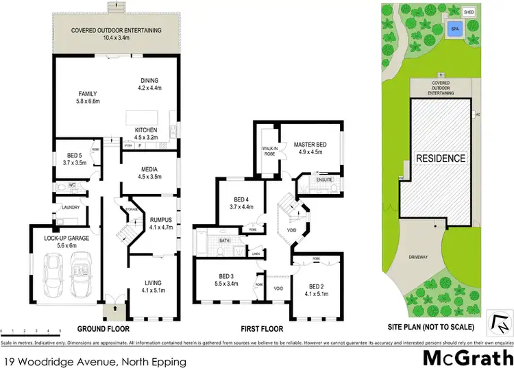 Floorplan of Homely house listing, 19 Woodridge Avenue, North Epping NSW 2121