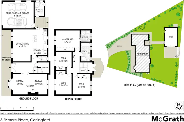 Floorplan of Homely house listing, 3 Elsmore Place, Carlingford NSW 2118