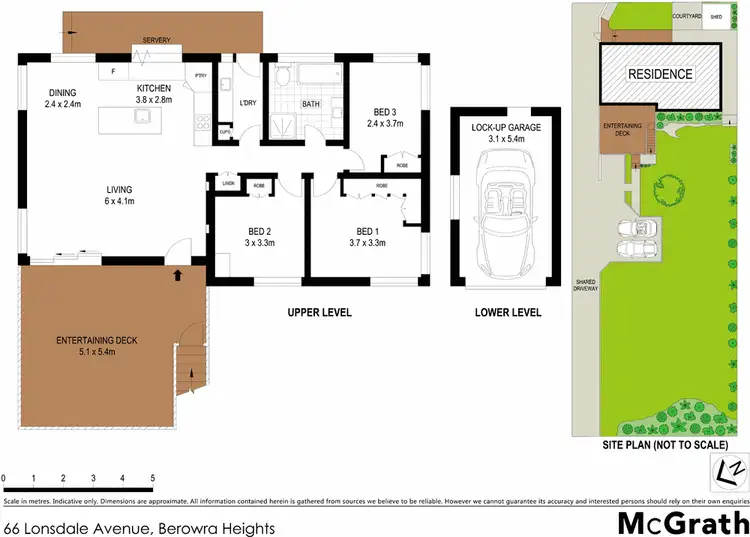 Floorplan of Homely house listing, 66 Lonsdale Avenue, Berowra Heights NSW 2082